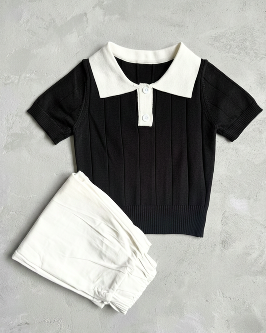 Knit Polo Coords