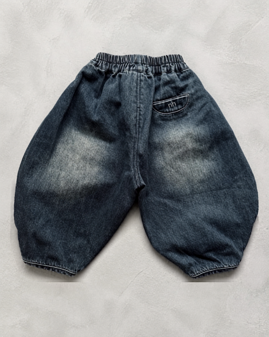 Mars Blue Barrel Denims
