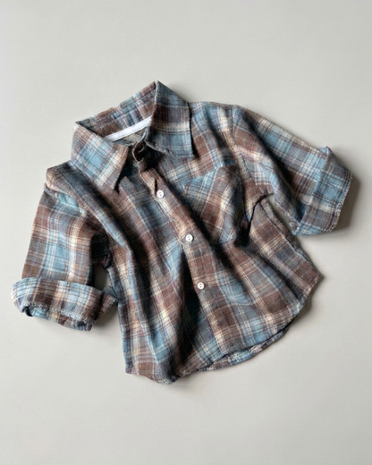 Earth Plaid Shirt