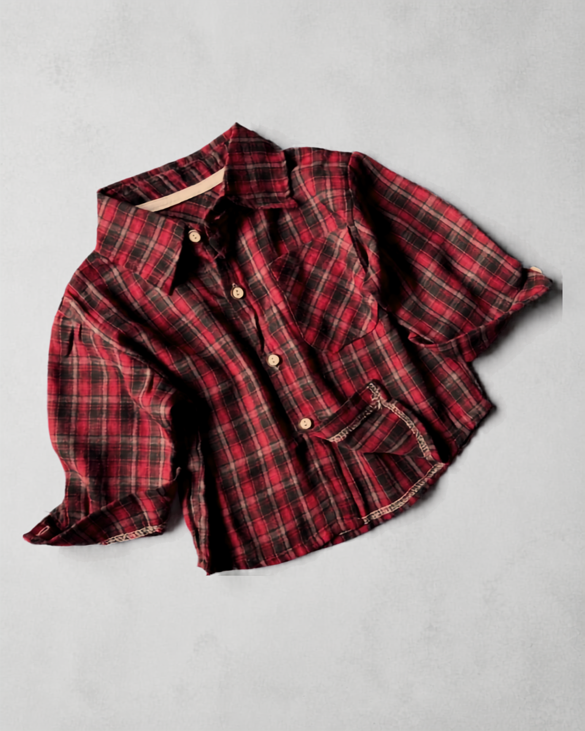 Lil Elf Plaid Shirt