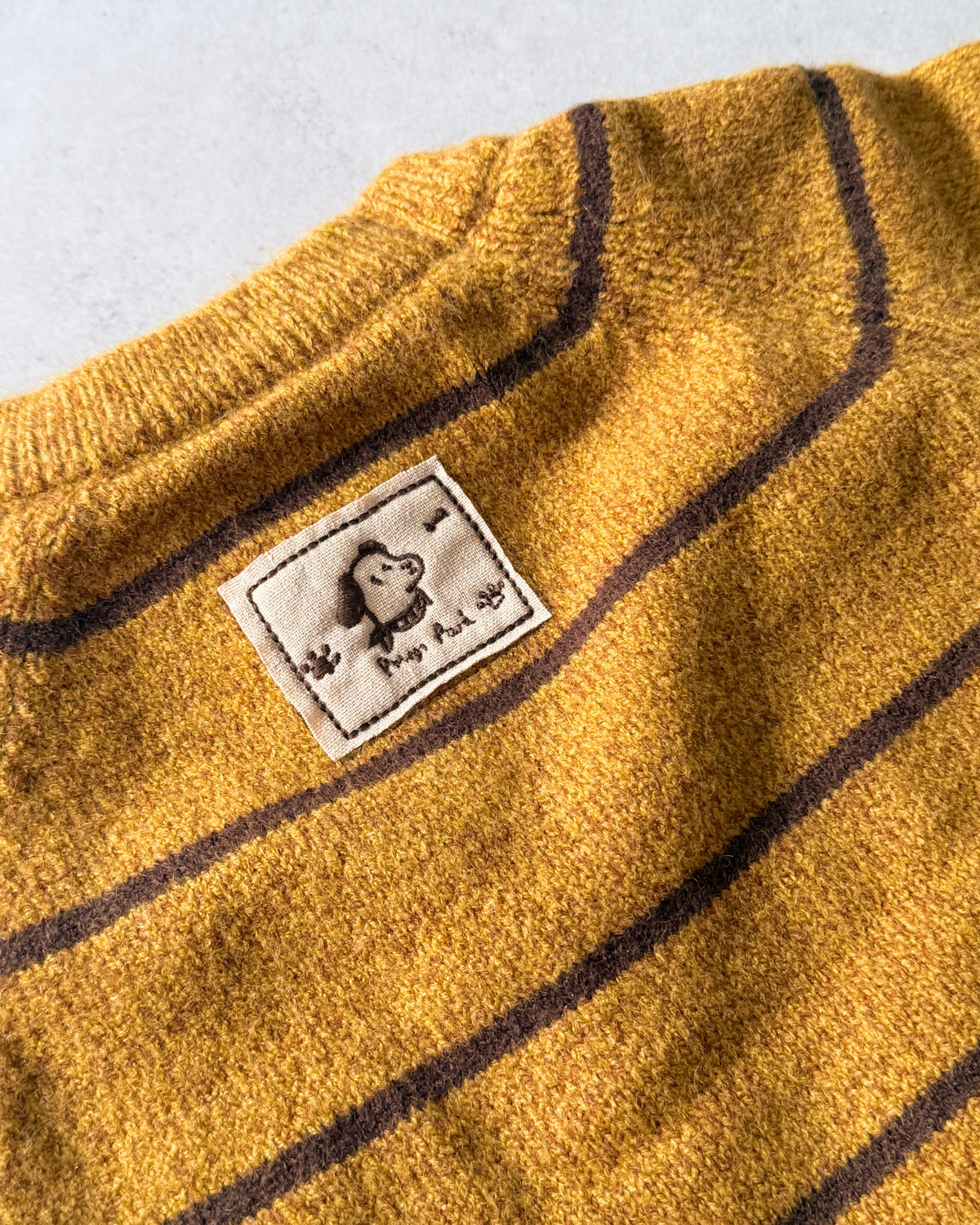Mustard Stripe Sweater