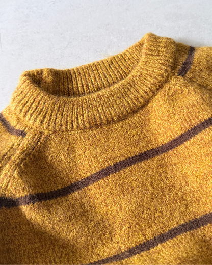 Mustard Stripe Sweater