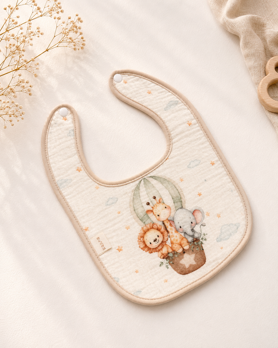 Hot Air Adventure Bib