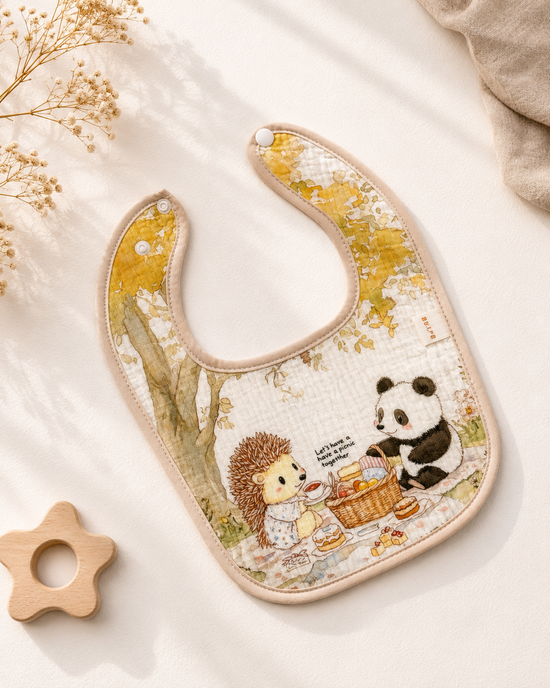 London Picnic Bib