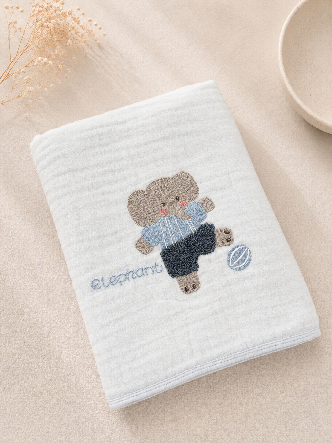 Mr. Elephant Bath & Cuddle Wrap
