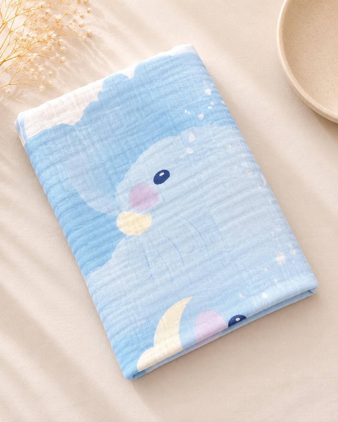Leo Lion Bath & Cuddle Wrap