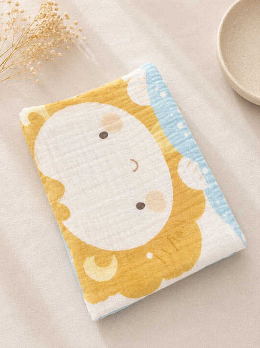 Leo Lion Bath & Cuddle Wrap