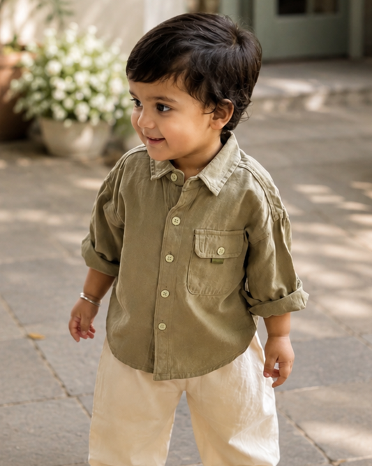 Derby Olive Shirt
